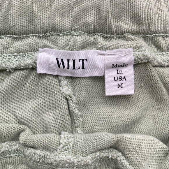 WILT Cropped Jogger Elastic Cuff Pant Size M - Picture 4 of 6